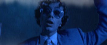 Movie still from “Almost Monday - Cool Enough” (2021), directed by Nico Poalillo – Extreme Close Up shot, Low angle