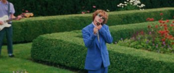 Movie still from “Almost Monday - Cool Enough” (2021), directed by Nico Poalillo – Medium shot, Over the shoulder angle