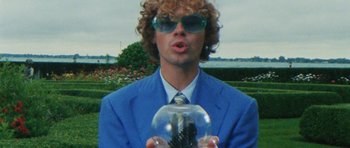 Movie still from “Almost Monday - Cool Enough” (2021), directed by Nico Poalillo – Close Up shot, Low angle