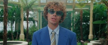 Movie still from “Almost Monday - Cool Enough” (2021), directed by Nico Poalillo – Close Up shot, Low angle