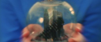 Movie still from “Almost Monday - Cool Enough” (2021), directed by Nico Poalillo – Extreme Close Up shot, High angle