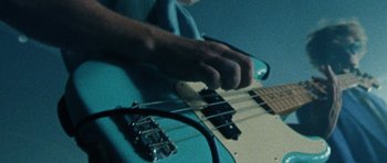 Movie still from “Almost Monday - Cool Enough” (2021), directed by Nico Poalillo – Extreme Close Up shot, Overhead angle