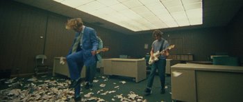 Movie still from “Almost Monday - Cool Enough” (2021), directed by Nico Poalillo – Wide shot, High angle