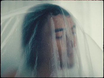 Movie still from “Ben Zaidi - Ben Zaidi’s Blues” (2021), directed by Evers Pund – Extreme Close Up shot, Low angle