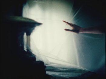 Movie still from “Ben Zaidi - Ben Zaidi’s Blues” (2021), directed by Evers Pund – Extreme Close Up shot, Low angle