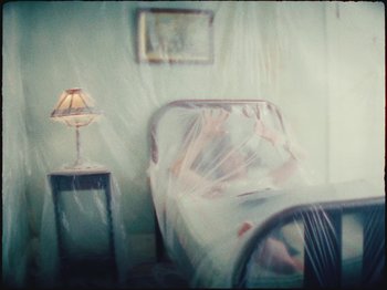 Movie still from “Ben Zaidi - Ben Zaidi’s Blues” (2021), directed by Evers Pund – Medium shot, Overhead angle