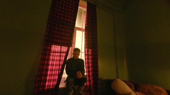 Movie still from “OIO - Przypadkiem” (2021), directed by Łukasz Zabłocki – Wide shot, Low angle