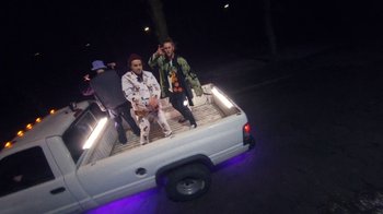 Movie still from “OIO - Przypadkiem” (2021), directed by Łukasz Zabłocki – Wide shot, Low angle