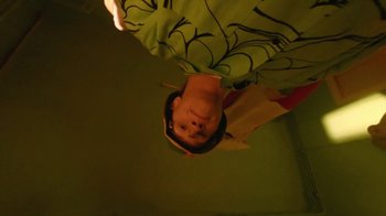 Movie still from “OIO - Przypadkiem” (2021), directed by Łukasz Zabłocki – Extreme Close Up shot, Overhead angle