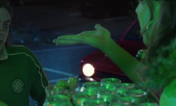 Movie still from “Earl Elliot - Training for a Marathon” (2021), directed by Danny Griffioen – Close Up shot, Over the shoulder angle