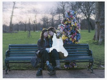 Movie still from “Smoothboi Ezra - Stuck” (2021), directed by Arthur Studholme – Wide shot, High angle