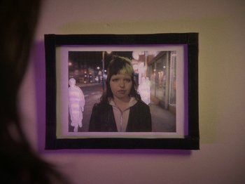 Movie still from “Smoothboi Ezra - Stuck” (2021), directed by Arthur Studholme – Close Up shot, Over the shoulder angle