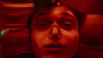 Movie still from “GONE.Fludd - Pacany II” (2021), directed by Felix Umarov – Extreme Close Up shot, Overhead angle