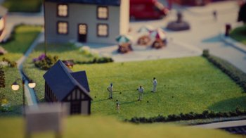 Movie still from “Rag’n’Bone Man - All You Ever Wanted” (2021), directed by Will Hooper – Extreme Wide shot, High angle