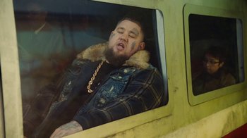 Movie still from “Rag’n’Bone Man - All You Ever Wanted” (2021), directed by Will Hooper – Medium shot, Low angle