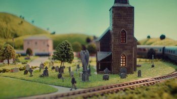 Movie still from “Rag’n’Bone Man - All You Ever Wanted” (2021), directed by Will Hooper – Extreme Wide shot, High angle