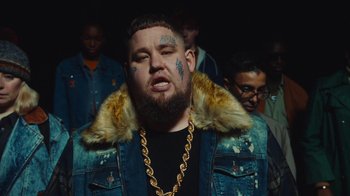 Movie still from “Rag’n’Bone Man - All You Ever Wanted” (2021), directed by Will Hooper – Close Up shot, Low angle