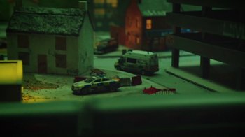 Movie still from “Rag’n’Bone Man - All You Ever Wanted” (2021), directed by Will Hooper – Extreme Close Up shot, High angle