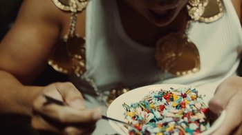 Movie still from “Rag’n’Bone Man - All You Ever Wanted” (2021), directed by Will Hooper – Extreme Close Up shot, Overhead angle