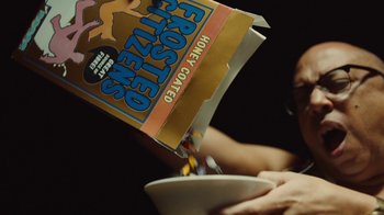 Movie still from “Rag’n’Bone Man - All You Ever Wanted” (2021), directed by Will Hooper – Extreme Close Up shot, Low angle
