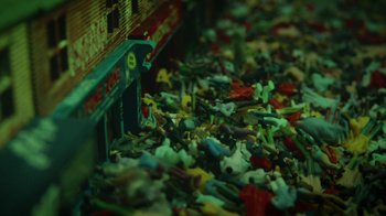 Movie still from “Rag’n’Bone Man - All You Ever Wanted” (2021), directed by Will Hooper – Extreme Close Up shot, High angle