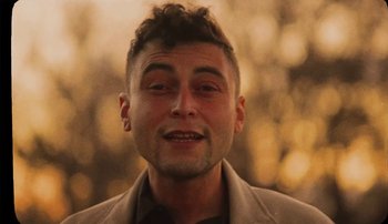Movie still from “Rudy De Anda - Helado” (2020), directed by Adam Neustadter – Close Up shot, Low angle