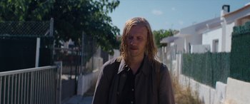 Movie still from “Pale Moon - Stranger” (2020), directed by Carles Pons Altimira – Close Up shot, Low angle