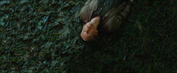 Movie still from “Pale Moon - Stranger” (2020), directed by Carles Pons Altimira – Medium shot, Overhead angle