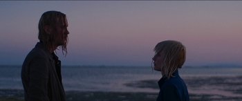 Movie still from “Pale Moon - Stranger” (2020), directed by Carles Pons Altimira – Extreme Wide shot, Low angle