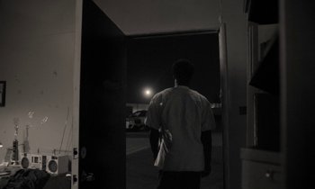 Movie still from “Nana - LA Times” (2020), directed by Andrew Litten – Wide shot, Low angle