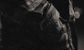 Movie still from “Nana - LA Times” (2020), directed by Andrew Litten – Extreme Close Up shot, Overhead angle