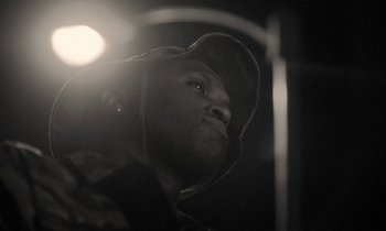 Movie still from “Nana - LA Times” (2020), directed by Andrew Litten – Close Up shot, Low angle