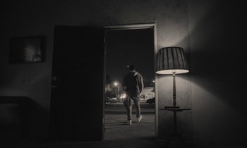 Movie still from “Nana - LA Times” (2020), directed by Andrew Litten – Wide shot, Low angle