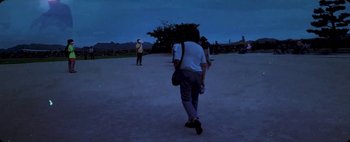 Movie still from “Pablo Arcansas - Qu’on S’élève” (2020), directed by Pablo Arcansas – Extreme Wide shot, Low angle