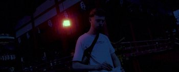 Movie still from “Pablo Arcansas - Qu’on S’élève” (2020), directed by Pablo Arcansas – Medium shot, Low angle