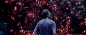 Movie still from “Pablo Arcansas - Qu’on S’élève” (2020), directed by Pablo Arcansas – Medium shot, Low angle