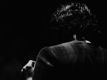 Movie still from “Bloodroot - Audrey” (2020), directed by Kyle Murdoch – Extreme Close Up shot, Low angle