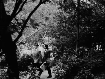 Movie still from “Bloodroot - Audrey” (2020), directed by Kyle Murdoch – Wide shot, High angle