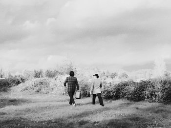 Movie still from “Bloodroot - Audrey” (2020), directed by Kyle Murdoch – Extreme Wide shot, Over the shoulder angle