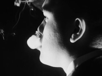 Movie still from “Bloodroot - Audrey” (2020), directed by Kyle Murdoch – Extreme Close Up shot, Low angle