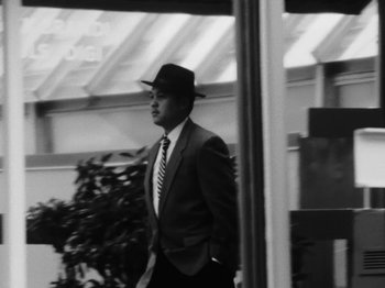 Movie still from “Bloodroot - Audrey” (2020), directed by Kyle Murdoch – Medium shot, Low angle