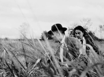 Movie still from “Bloodroot - Audrey” (2020), directed by Kyle Murdoch – Medium shot, Low angle