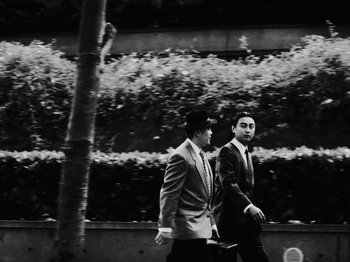 Movie still from “Bloodroot - Audrey” (2020), directed by Kyle Murdoch – Medium shot, Low angle