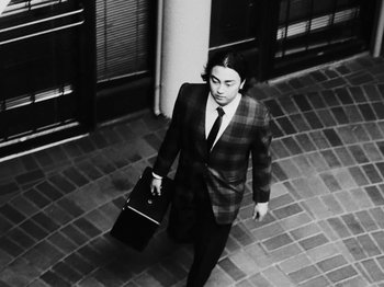 Movie still from “Bloodroot - Audrey” (2020), directed by Kyle Murdoch – Wide shot, High angle