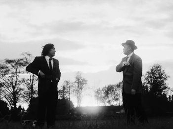 Movie still from “Bloodroot - Audrey” (2020), directed by Kyle Murdoch – Medium shot, Low angle