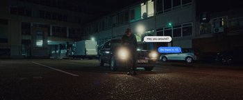 Movie still from “Loski & Stormzy - Flavour” (2020), directed by João Retorta – Extreme Wide shot, Low angle