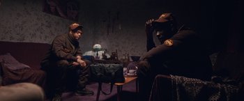 Movie still from “Loski & Stormzy - Flavour” (2020), directed by João Retorta – Medium shot, High angle