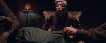 Movie still from “Loski & Stormzy - Flavour” (2020), directed by João Retorta – Medium shot, Over the shoulder angle