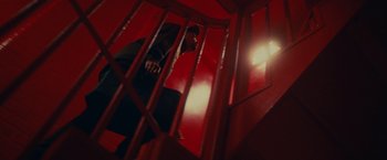 Movie still from “Loski & Stormzy - Flavour” (2020), directed by João Retorta – Wide shot, Low angle