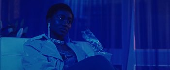 Movie still from “Loski & Stormzy - Flavour” (2020), directed by João Retorta – Medium shot, Low angle